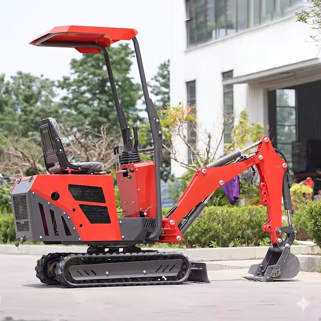 800kg Mini Excavator - Small Hydraulic Crawler Digger for Construction & Mining
