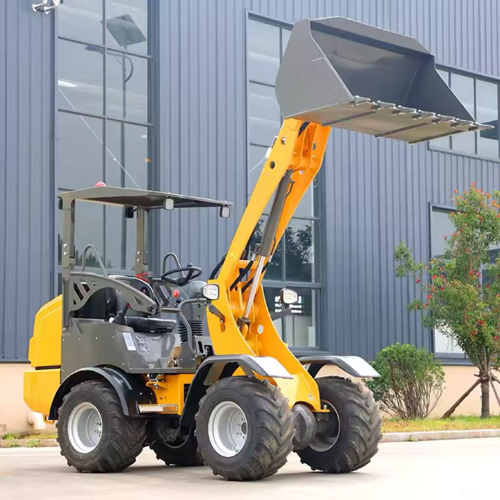 Customized Size Mini Crawler Loader | EPA Engine All-Terrain Front End Loader | Compact Track Loader for Farm & Orchard Use
