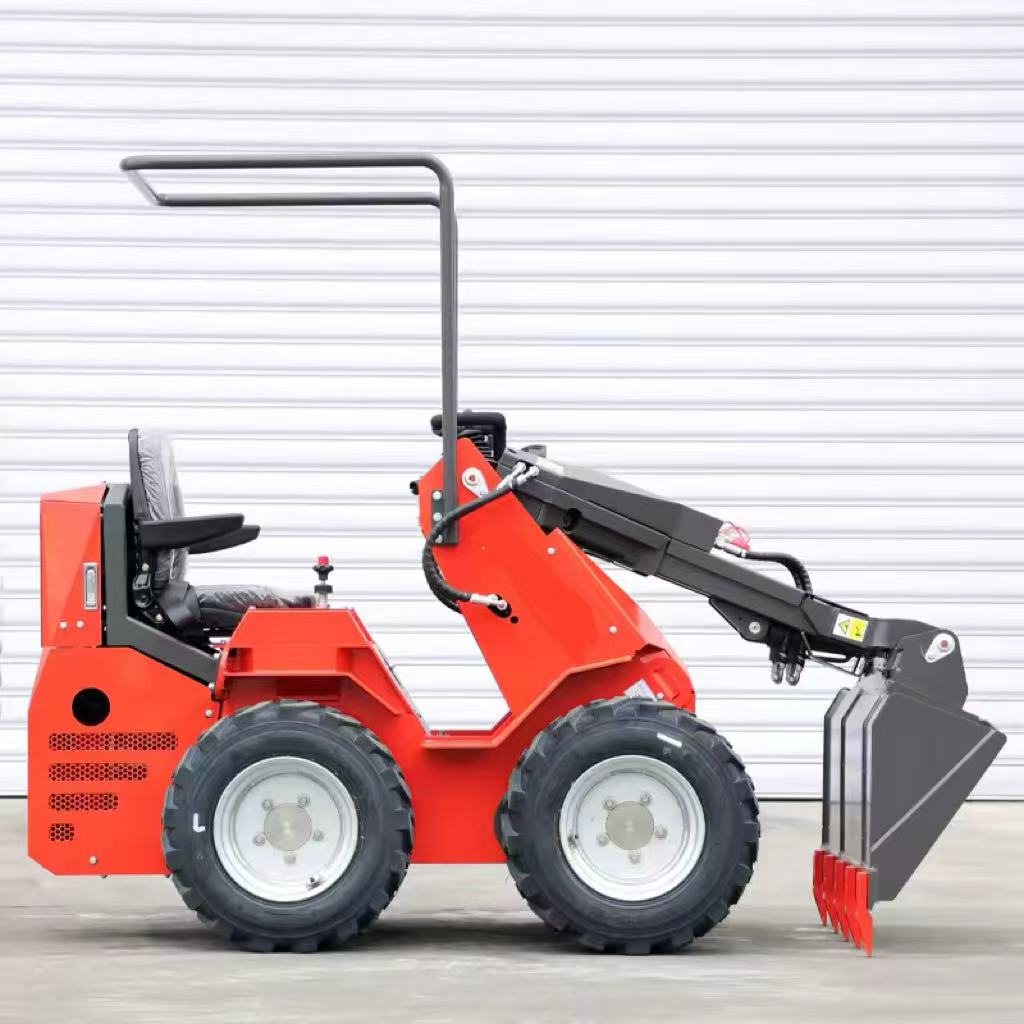 Customized Size Mini Crawler Loader | EPA Engine All-Terrain Front End Loader | Compact Track Loader for Farm & Orchard Use