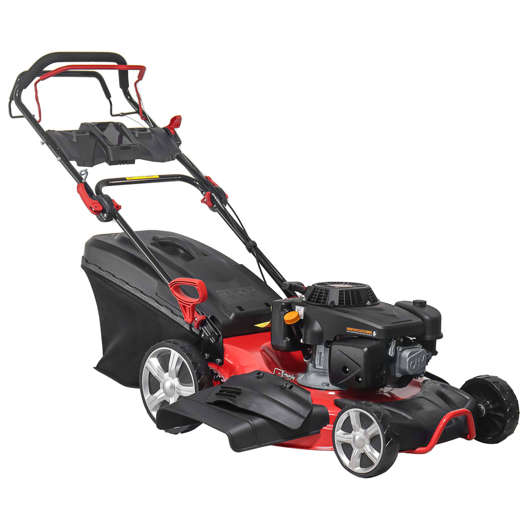 4 Stroke 224CC 21Inch Electric Start Gasoline Self-propelled Lawn Mowers