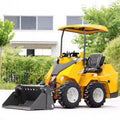 EURO 5 & EPA Engine Mini Skid Steer Loader | Compact Track Loader with Hydraulic Motor | CE Certified Small Skid Steer for Attachments