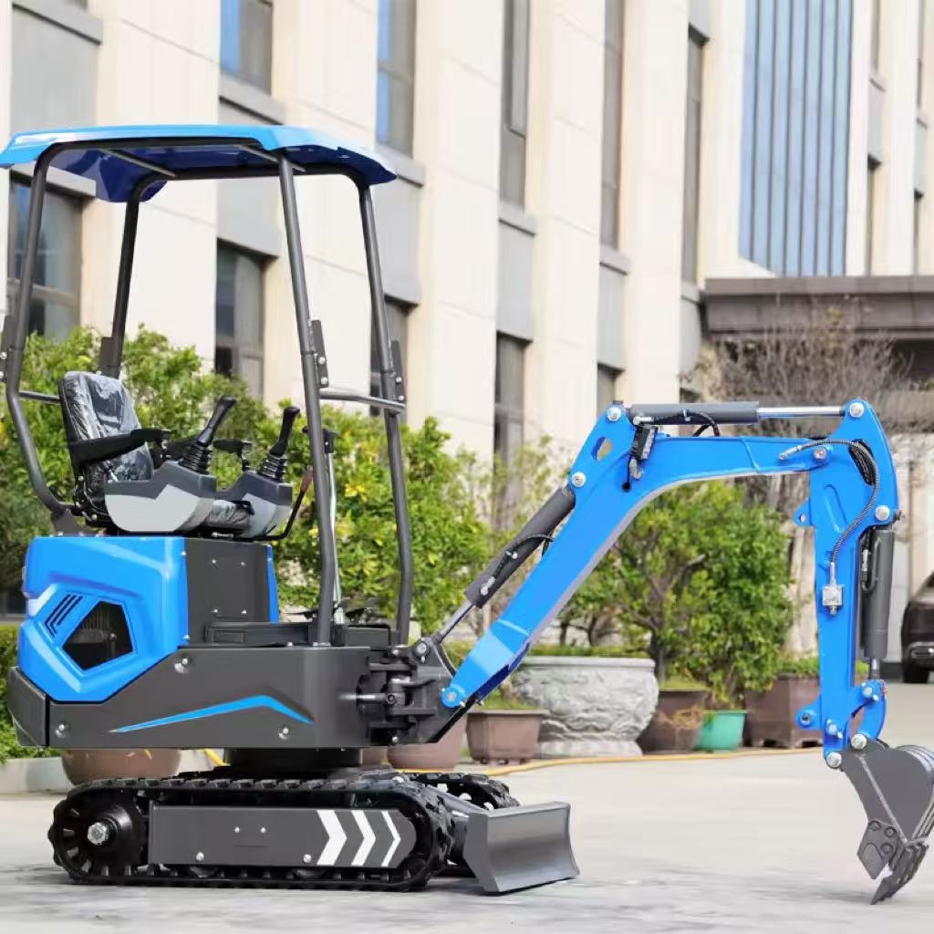 1.2 Ton Mini Excavator with Kubota Engine: EPA Certified Small Hydraulic Digger - Free Shipping