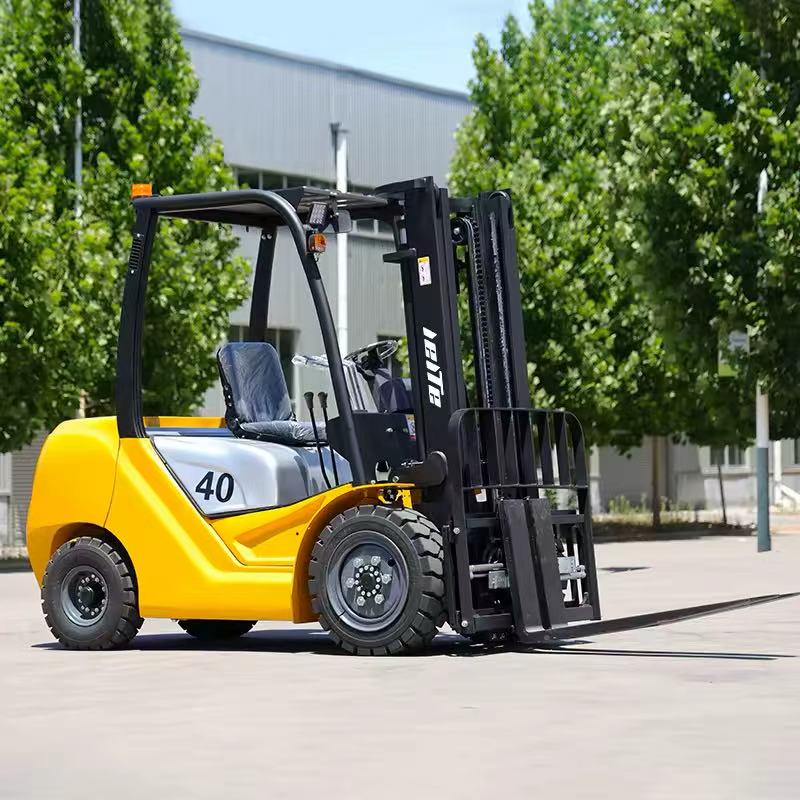 ISO/CE Certified 4x4 All Terrain Forklift | 2-4 Ton Articulated Off-Road Forklift Truck | Heavy Duty Diesel Farm Forklift from China Manufacturer