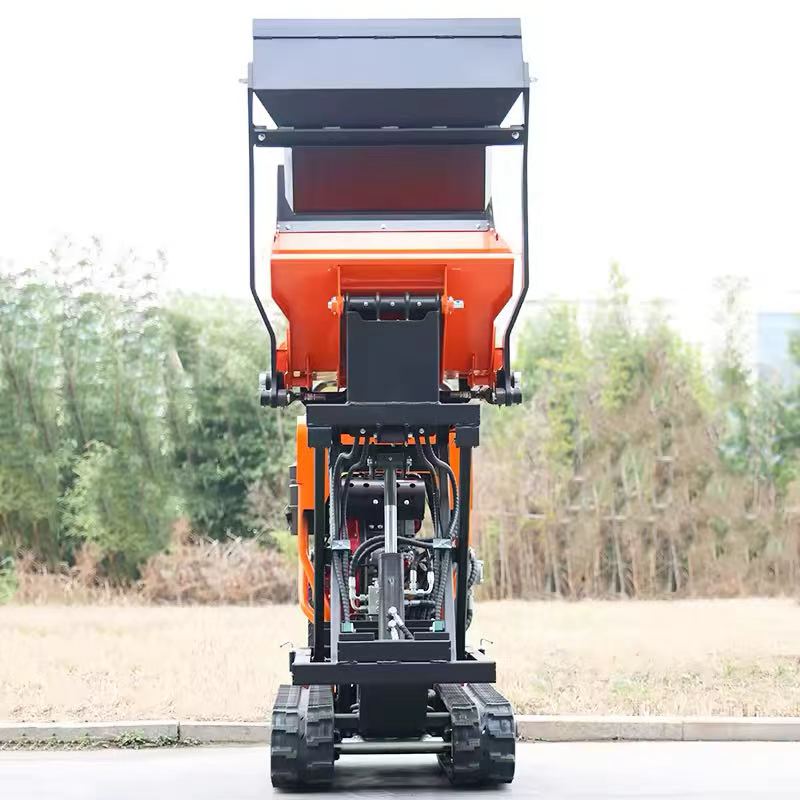 2026 High Quality Site Dumper | Mini Crawler Dump Truck for Construction & Farm | Multifunctional Hydraulic Tracked Dumper | China Manufacturer Direct