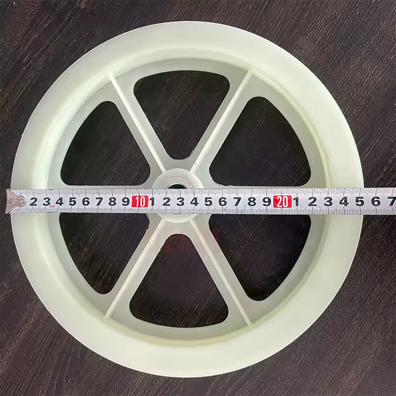 Tiller Spare Parts Big Double V Plastic Belt Pulley Wheels