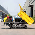 3 Ton Mini Crawler Dumper with Strong Gradeability | 800kg - 1.2 Ton Hydraulic Tracked Tipper | China Factory Supply All-Terrain Rubber Tracked Carrier