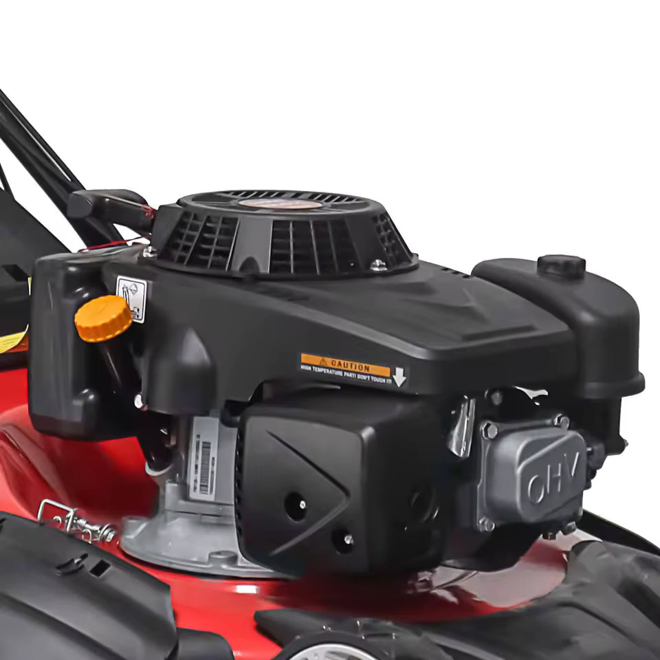 Powerful Self Propelled 4 Stroke 224CC 22 Inch 8 Position Central Petrol Lawn Mowers
