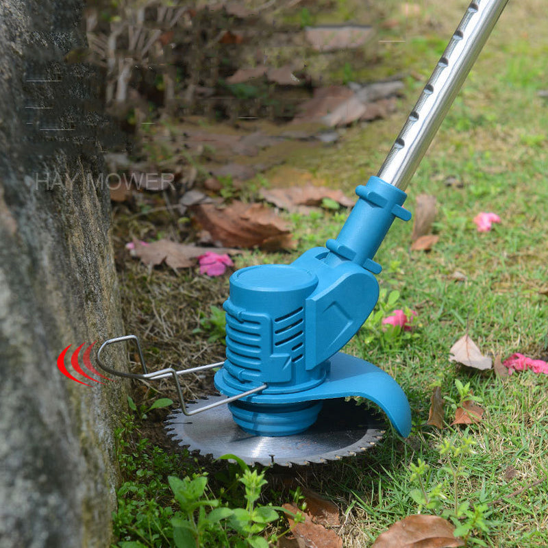 Garden Tools Lithium Battery Electric Rechargeable Grass Cutter Machine Small Lawn Mower Hand Cordless Power String Trimmer