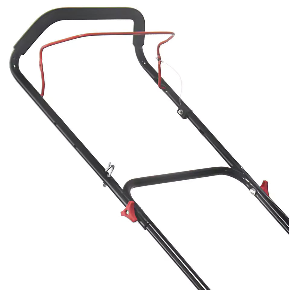 CE 4 Stroke 123CC 18 Inch Hand Push Garden Yard Petrol Lawn Mower With Side Dischrage