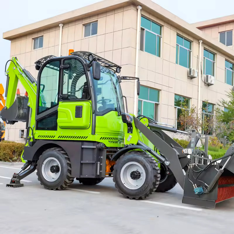 EPA Certified 4WD Backhoe and Loader | 3-15 Tons Diesel Front End Wheel Loader | China Direct Earth Moving Equipment with CE Approval