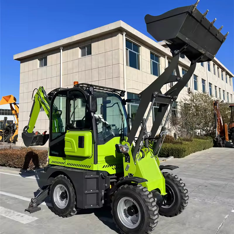 EPA Certified 4WD Backhoe and Loader | 3-15 Tons Diesel Front End Wheel Loader | China Direct Earth Moving Equipment with CE Approval