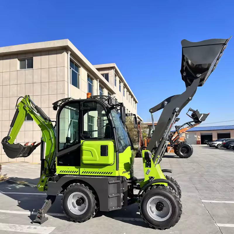 EPA Certified 4WD Backhoe and Loader | 3-15 Tons Diesel Front End Wheel Loader | China Direct Earth Moving Equipment with CE Approval