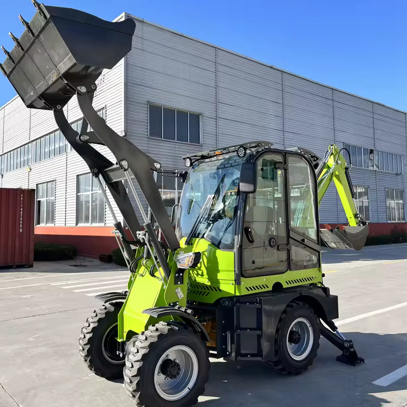 EPA Certified 4WD Backhoe and Loader | 3-15 Tons Diesel Front End Wheel Loader | China Direct Earth Moving Equipment with CE Approval